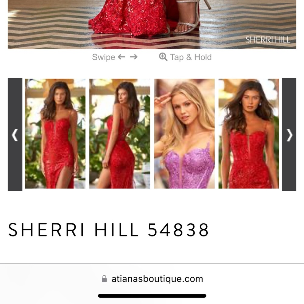 Sherri Hill prom dress